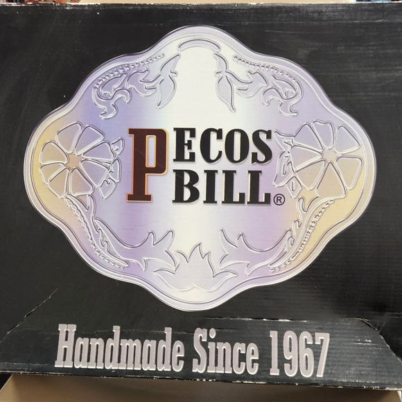 Cross Pecos Bill "Rodeo Line-dance" Leather Western boots Sz 9 - Picture 6 of 9